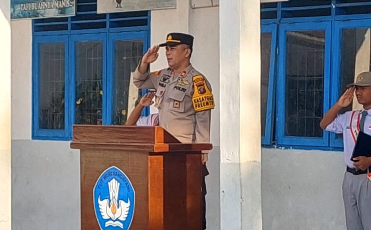  Ini Himbauan Kasat Binmas Polres Madina Kepada Siswa SMAN 1 Panyabungan