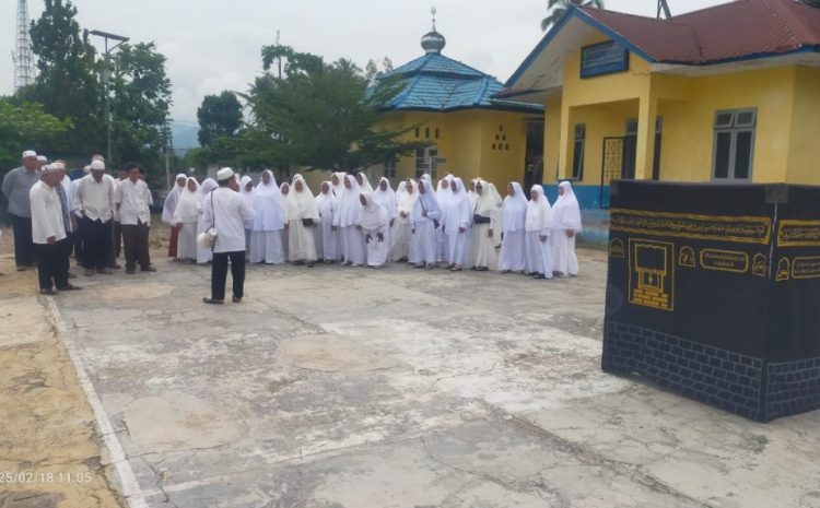  Calon Haji Asal 7 Kecamatan Laksanakan Manasik Haji