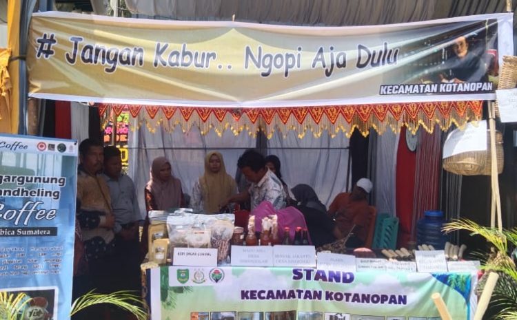 Kabar Si Tombaga,  Yuk! Ngopi di Stand Kotanopan
