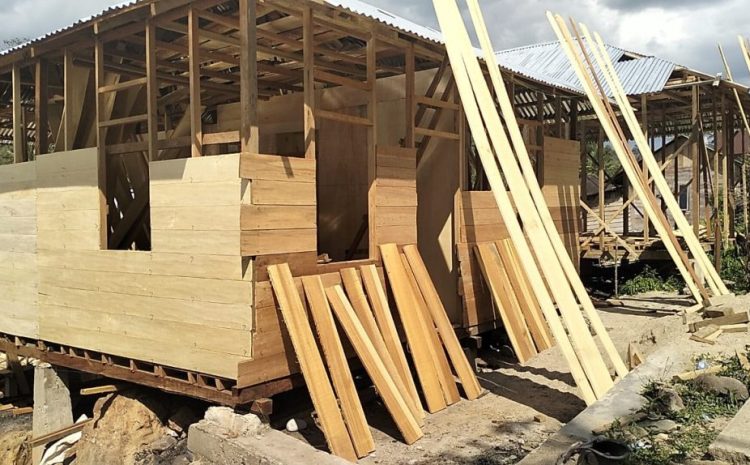  Progres Pembangunan Rumah Korban Kebakaran di Tambangan Tonga Sudah Capai 75 Persen