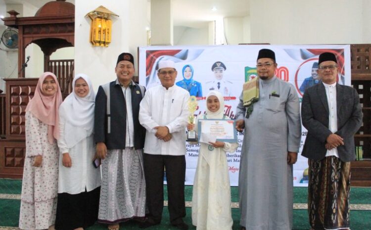 MUI Madina Umumkan Pemenang Lomba Ceramah Virtual SD/ MI