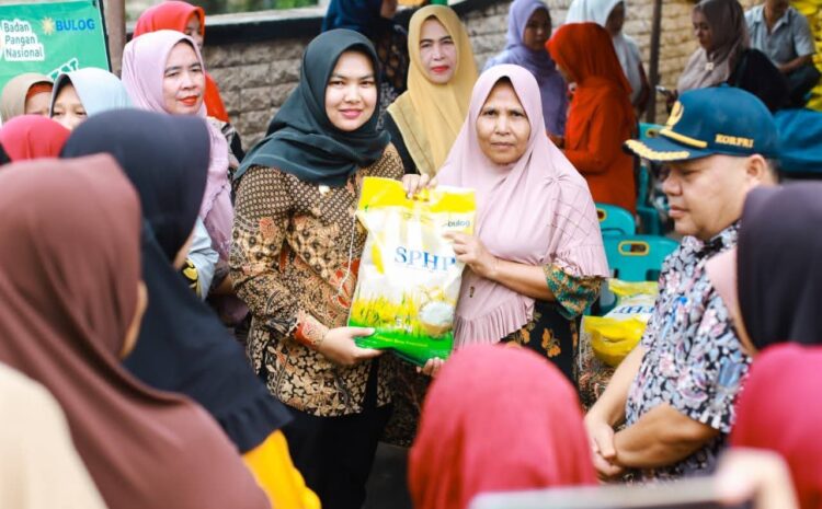 Gerakan Pangan Murah di Pasar Eks Bioskop Tapanuli Dibuka
