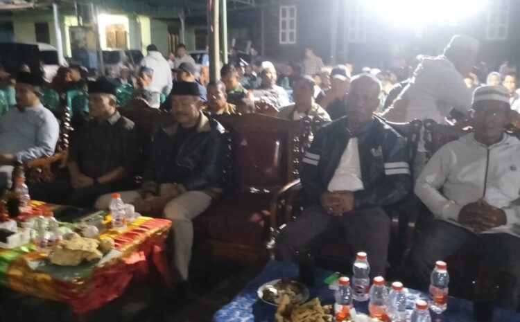 Bupati  Madina Nobar Film G30S PKI di Kampung Jenderal Abdul Haris Nasution