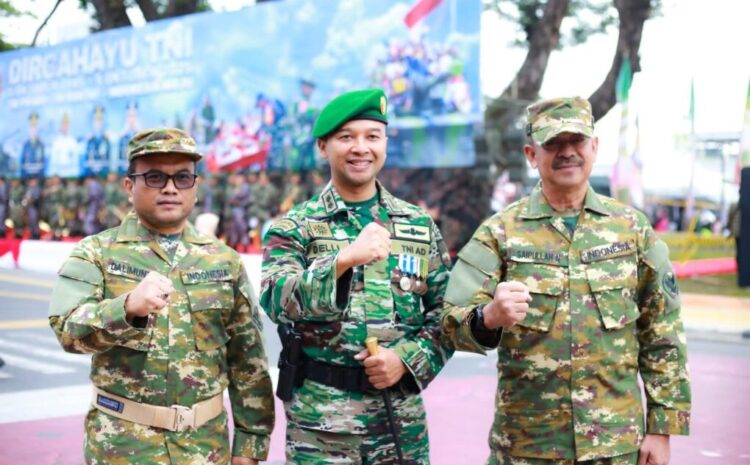  Bupati Madina Hadir di  Perayaan HUT ke-80 TNI di Medan