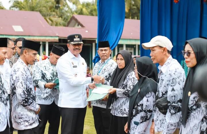 Porseni PGRI  di Batahan, 1500 Guru Hadir di Event Tersebut.