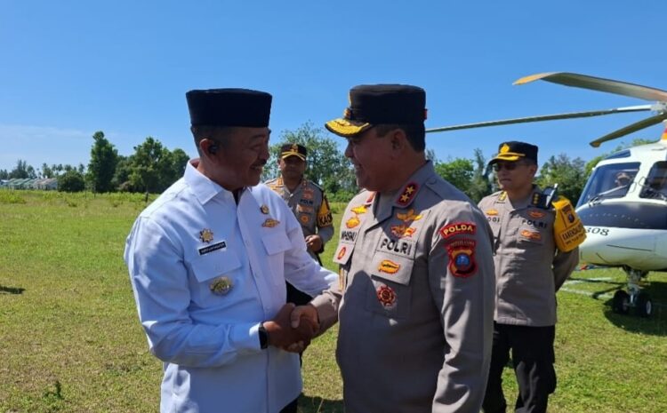  Kapolda Sumut Tinjau Polsek MBG yang Dibakar Massa.