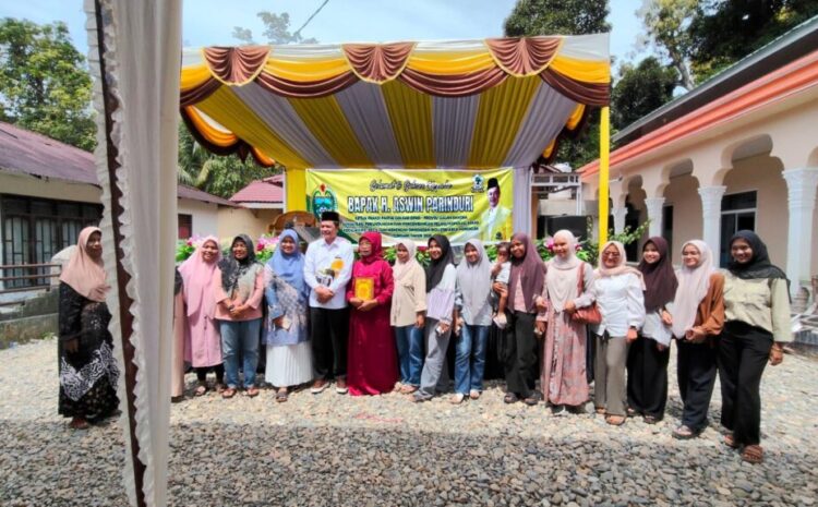  Aswin Parinduri Sosialisasi Perda Koperasi dan UMKM di Desa Lobung