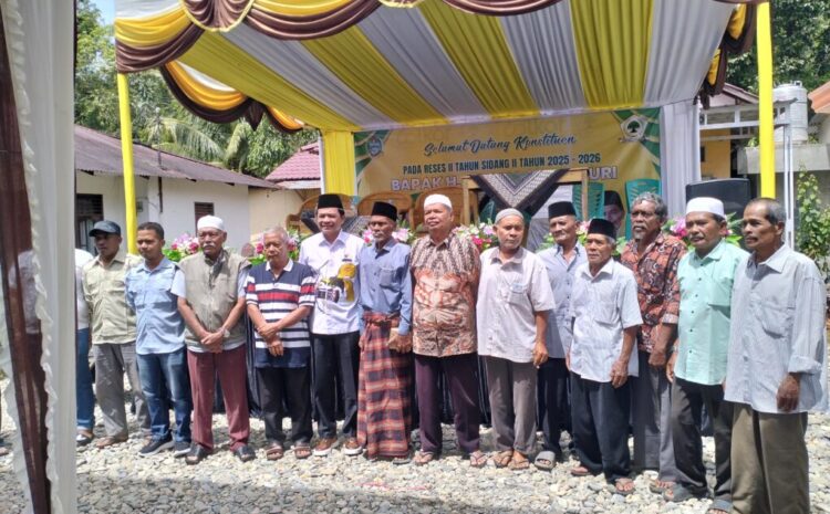  Pengembangan Puskesmas dan Stadion Perjuangan Kotanopan  Mencuat Dalam Reses H. Aswin Parinduri