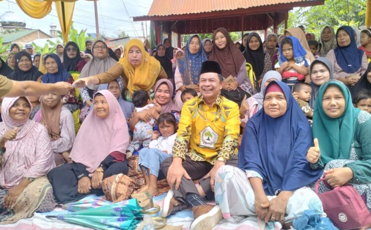  Reses Aswin Parinduri Di Kelurahan  Dalan Lidang Disambut Hangat dan Kekeluargaan