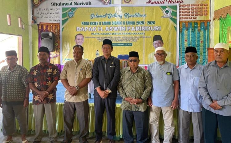  Aswin Parinduri Serap Aspirasi Warga Batu Sondat