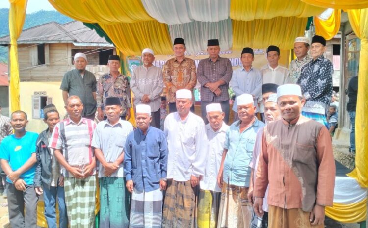  H. Aswin Parinduri Gelar Kegiatan Wawasan Kebangsaan di Desa Aek Guo