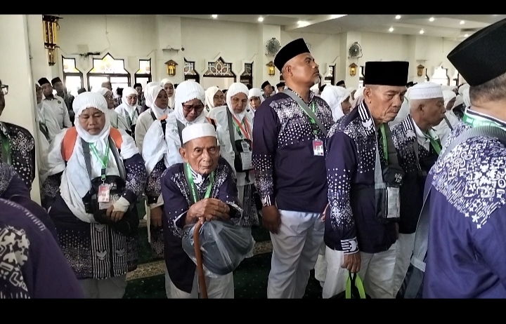 Tergabung Kloter 6,  Jemaah Calon Haji  Madina  Berangkat 26 April 2026