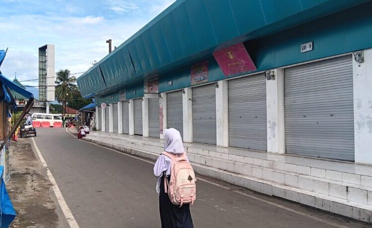 Pemkab Madina Dianggap Gagal Fungsikan Pasar Eks Bioskop Tapanuli Panyabungan