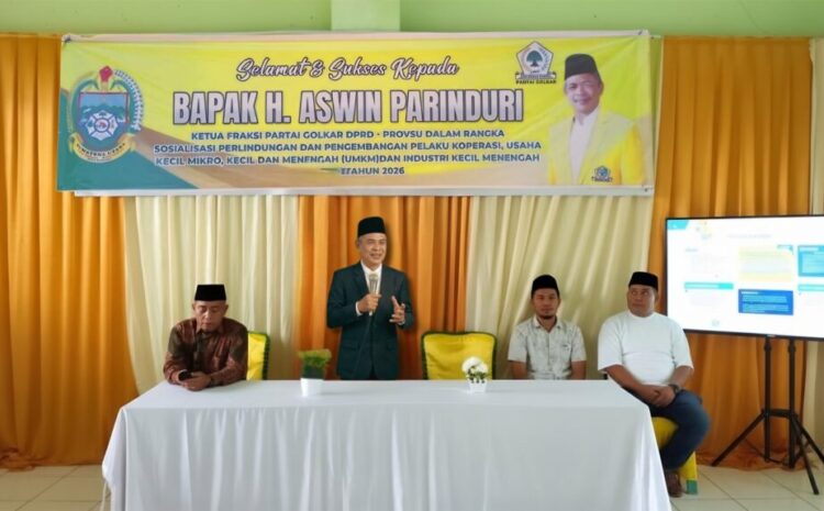 Warga Tor Banua Raja Apresiasi Kegiatan Sosper  H. Aswin Parinduri