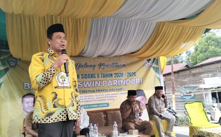  Tekan Peredaran Ganja, Aswin Parinduri Minta Jalan Penghubung  Madina – Palas Dibangun