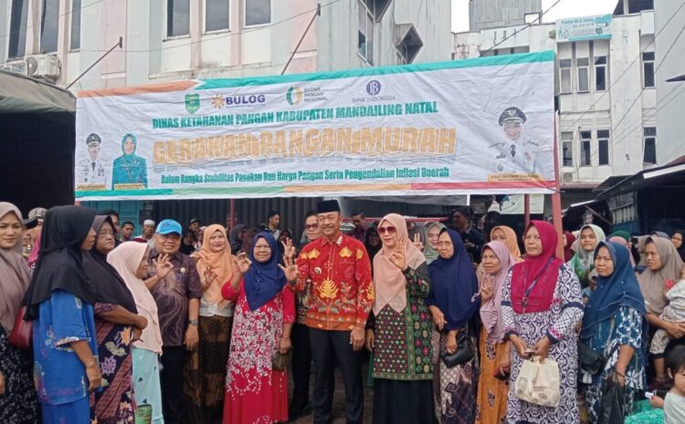  Jelang Idul Adha, Pemkab Madina Gelar Pasar Murah