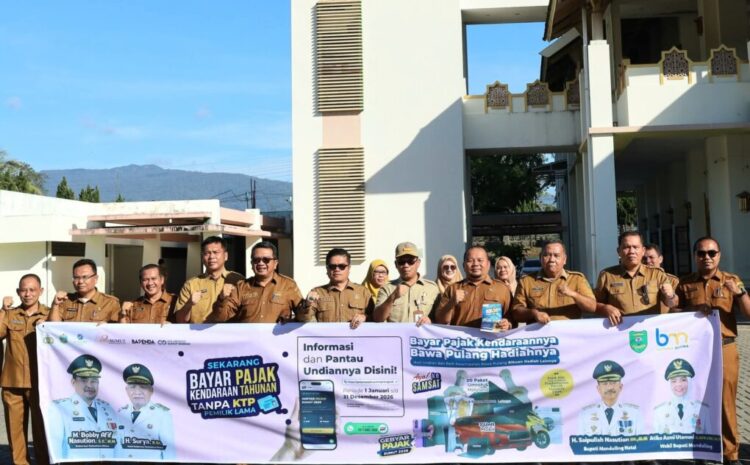  ASN Pemkab  Madina Diminta Taat Bayar Pajak kendaraan Bermotor