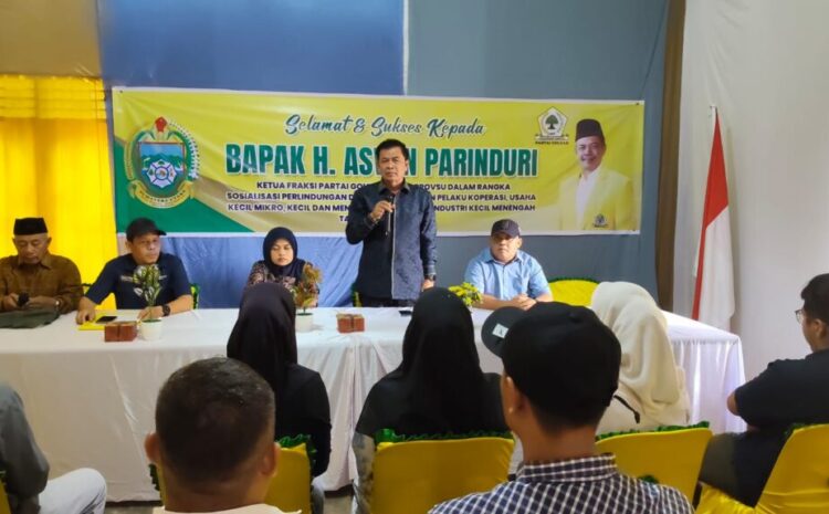 Aswin Parinduri Sebut Koperasi dan UMKM  Kekuatan Ekonomi Rakyat