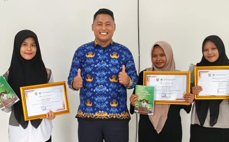 Mantap, Empat Mahasiswi KPI STAIN Madina Sabet Juara Lomba Video Literasi Tingkat Kabupaten