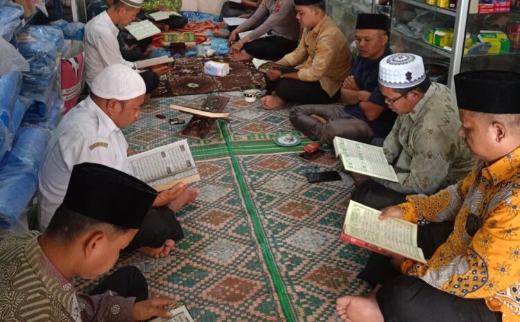 KUA dan Forkopincam  Muarasipongi  Gelar Khatam Qur’an ke-99.