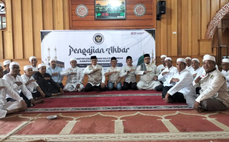 Jaga Kemabruran Haji, Kemenhaj Madina Gelar Pengajian Akbar