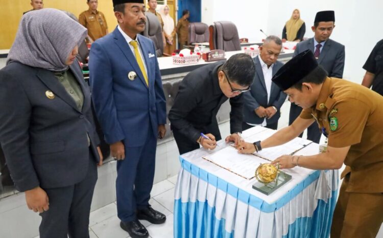 Pemkab Madina dan DPRD Tandatangani KUPA-PPAS Perubahan APBD 2026