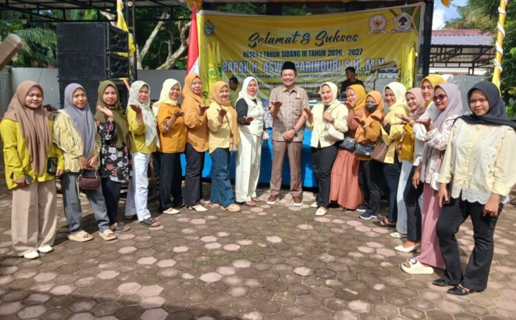 Aswin Parinduri Reses di Palas, Warga Minta Perbaikan Insfrastruktur   Jalan