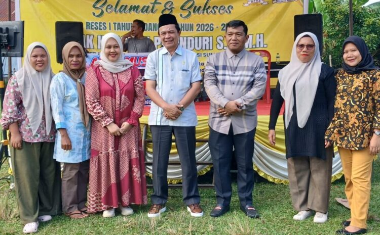  Reses di Sipaho, Aswin Parinduri Siap Kawal Aspirasi Warga