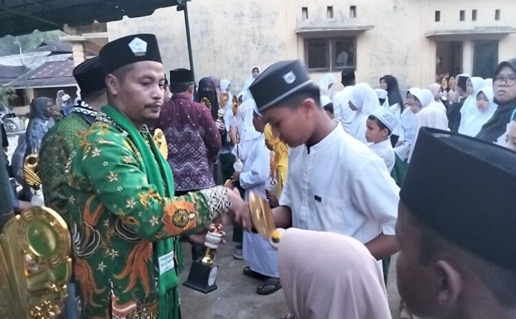 Porsadin FKDT Kotanopan Jadi Ajang Gali Potensi Santri MDTA
