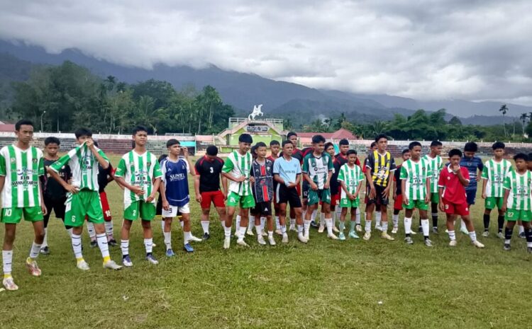  PSSK Kotanopan Gelar Pertandingan Persahabatan dengan SSB  Vania Lubuk Sikaping
